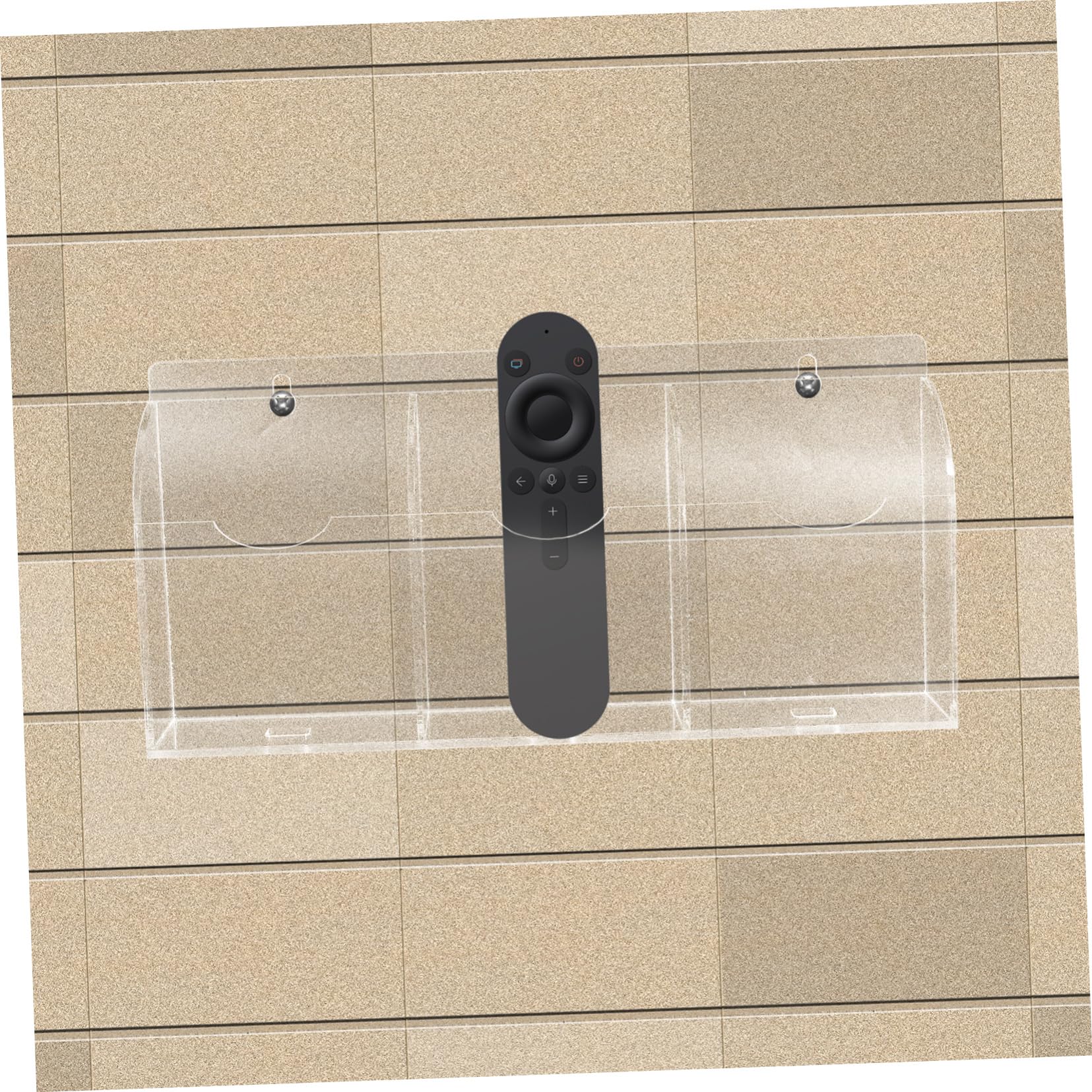 Supporto da parete per telefono e telecomando, versatile scatola portaoggetti per smartphone, forniture per ufficio e oggetti essenziali, design elegante per casa e ufficio