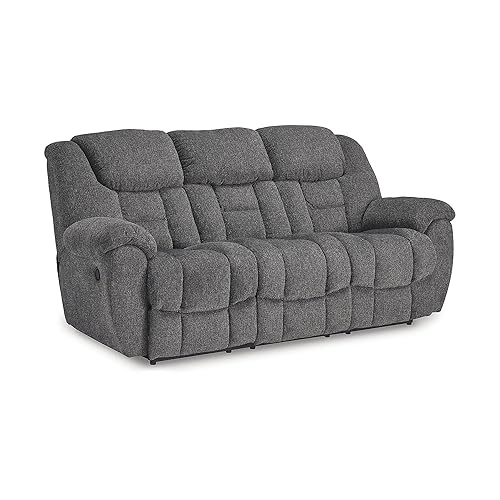 Signature Design by Ashley Foreside Contemporary Stain Resistant Manual Reclining