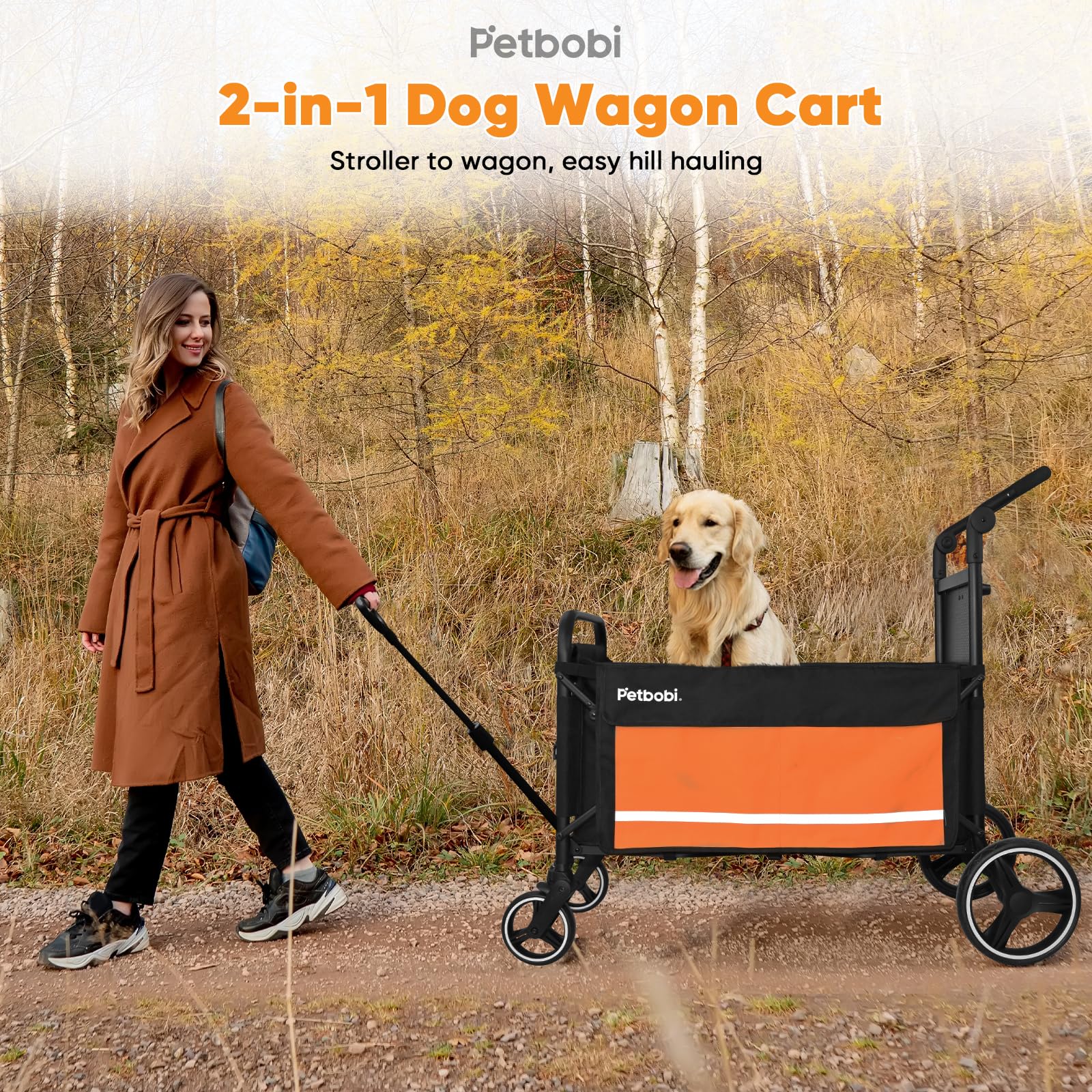 double bike trailer and stroller Wike Premium Double Children's Bike Trailer