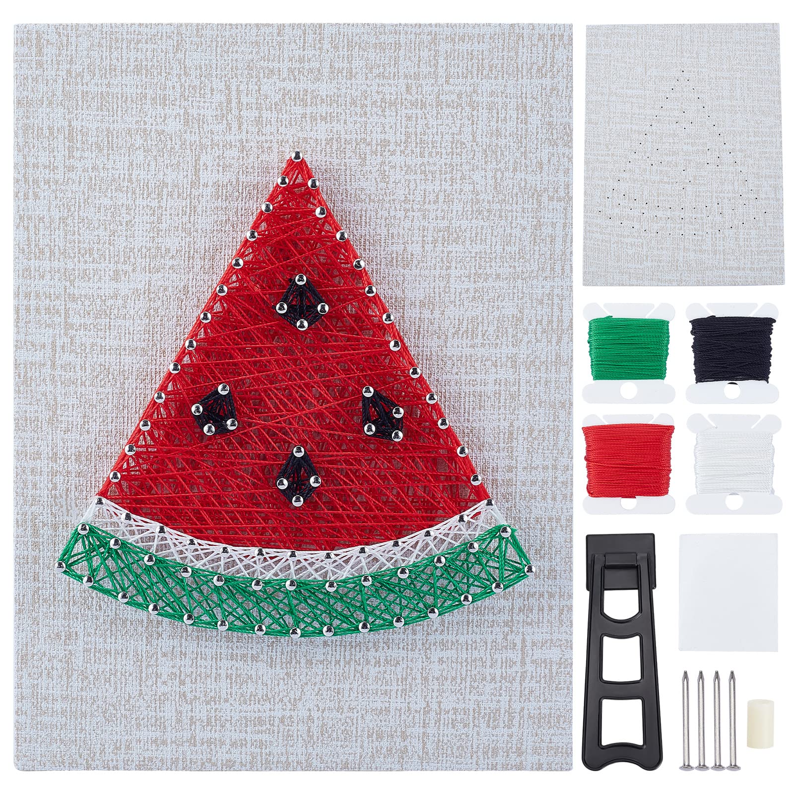 【新品】ストリングアート 製作キット \"&\" アンド string art ストリングアート 手芸 簡単 キット 子供 高齢者 初心者 手作り