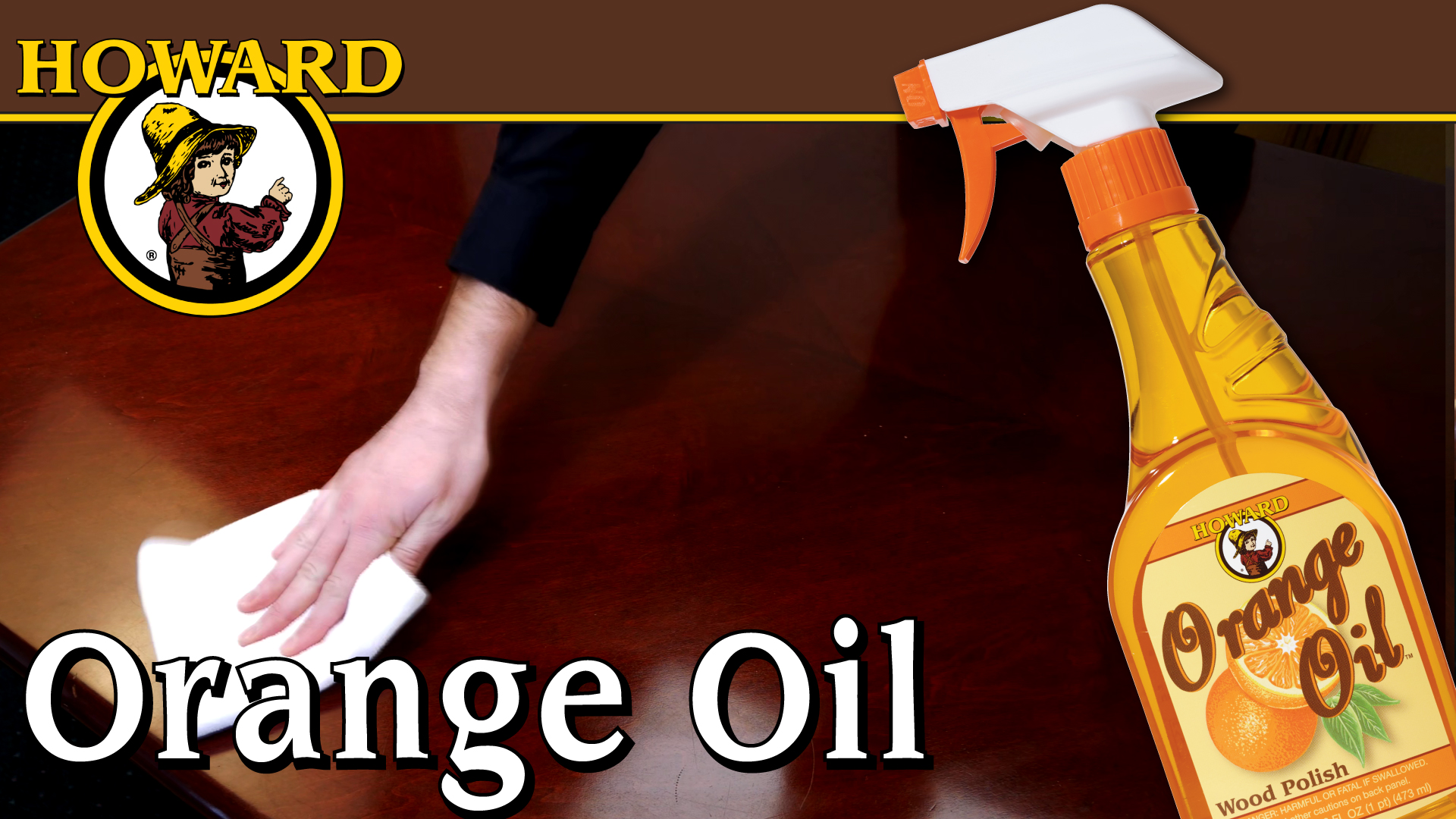Amazon.com: Howard Products ORS016 Orange Oil Wood Polish, 16 oz