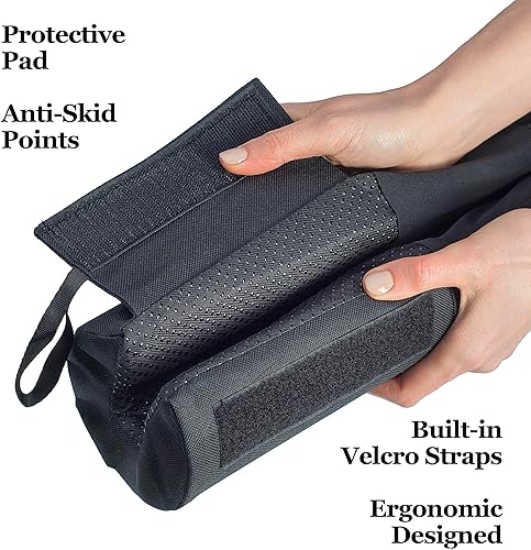 Miniatura 2 de Squat Pad Barbell Pad for Hip Thrusts Squats Lunges Glute Bridge - Foam Pad for Weight Lifting Neck Shoulder Support - Barbell Cushion Hip Thrust