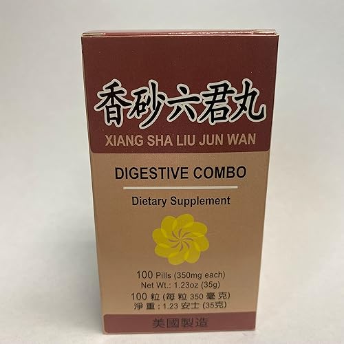 Xiang Sha Liu Jun Wan Suplemento herbario para la digestión Hecho en Estados Unidos