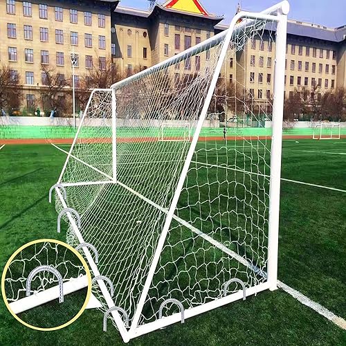 Miniatura 5 de Guyuewey Estacas de barra de refuerzo para trampolín resistentes, grapas de paisaje para jardín, estacas de tienda, estacas de metal, anclajes de