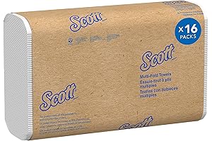 Scott® Multifold Paper Towels: Experience Enhanced Absorbency with Absorbency Pockets™