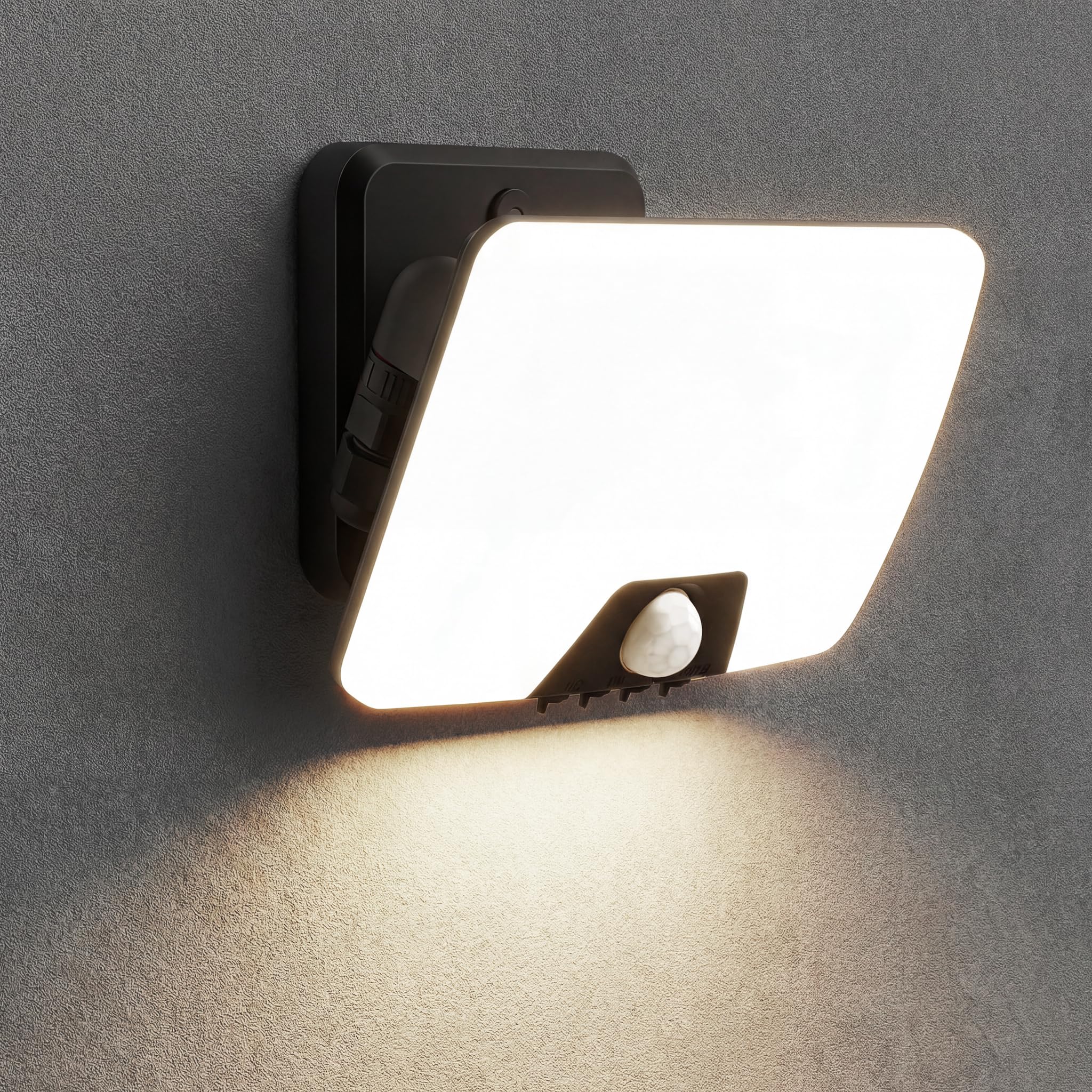 vighep 24W Led Strahler mit Bewegungsmelder Außen, IP65 Wasserdicht Fluter Flutlicht, 3000K-6500K Außenlampe, Außenleuchte Scheinwerfer für Garten, Garage, Haustür