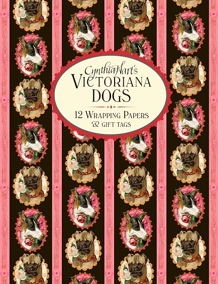 Cynthia Harts Victoriana Dogs: 12 Wrapping Papers And Gift Tags