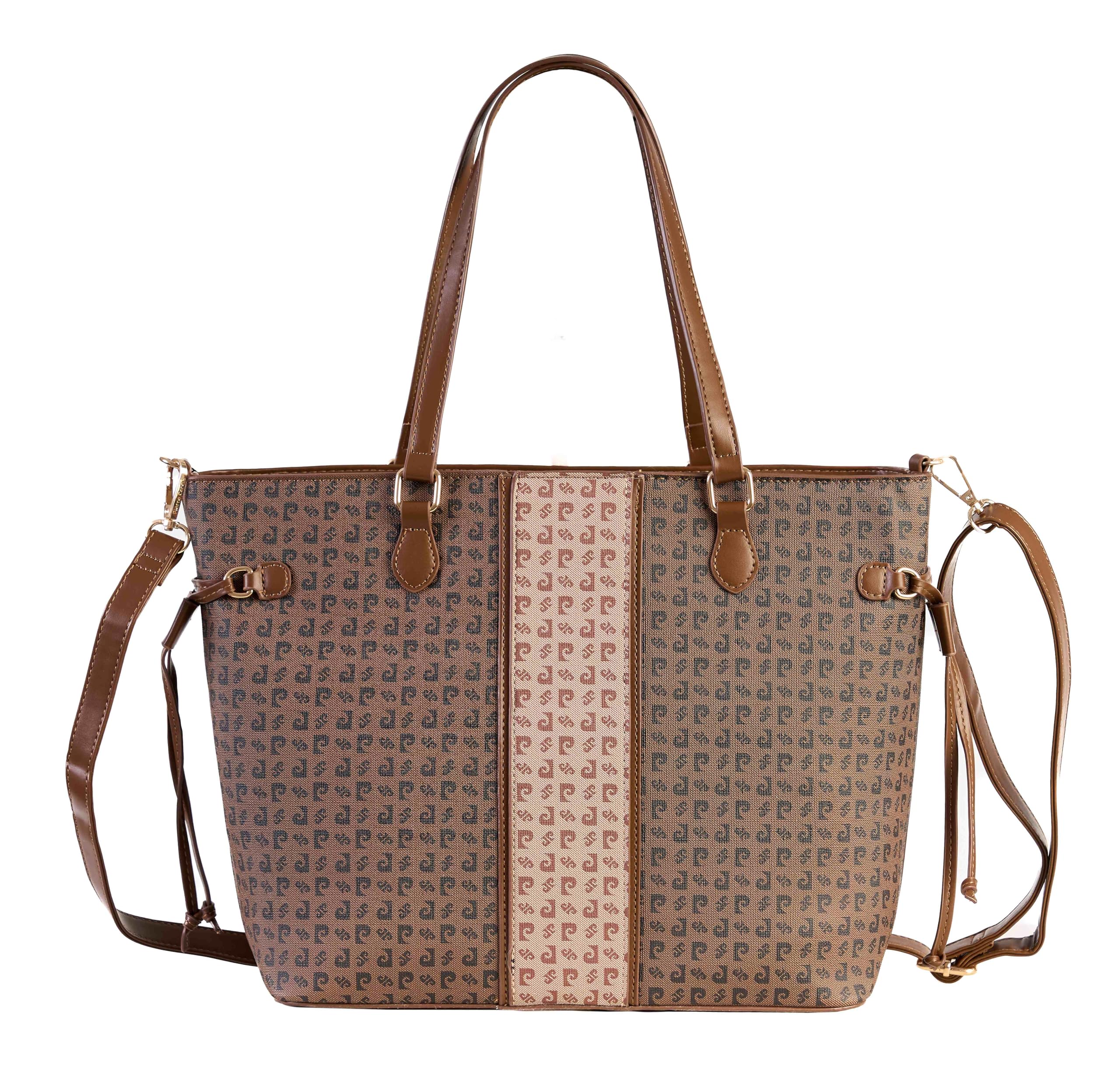 Pierre Cardin Borsa donna,in similpelle,ecopelle,pelle,grande,Shopper,A Spalla,Multifunzione,Elegante,Borsa da Donna,Shopper,A Spalla,Multifunzione,Borse Donna,a spalla
