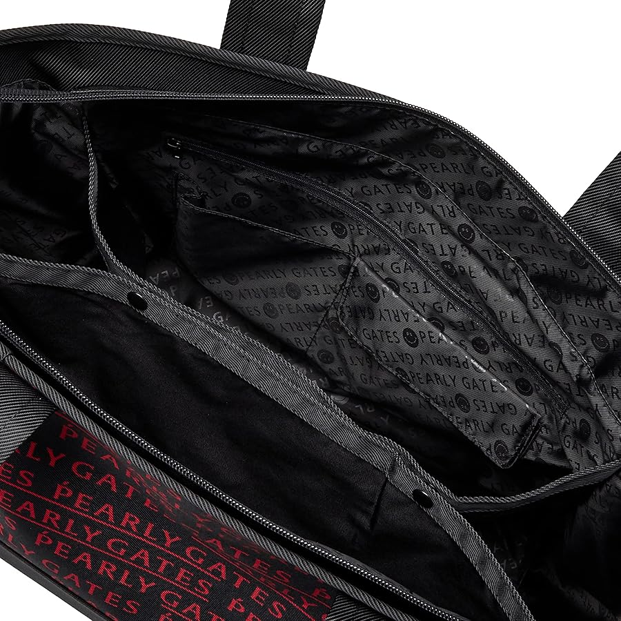 パーリーゲイツ メゾンロゴ柄 ロッカーバッグ 総柄 PEARLY GATES PEARLY GATES ショルダーバッグ 「PEARLY GATES」ロッカーバッグ