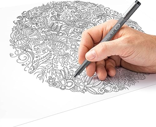 Miniatura 6 de Staedtler 308 02-9 - Delineador de pigmento 10 unidades color negro Negro Pkg de 6