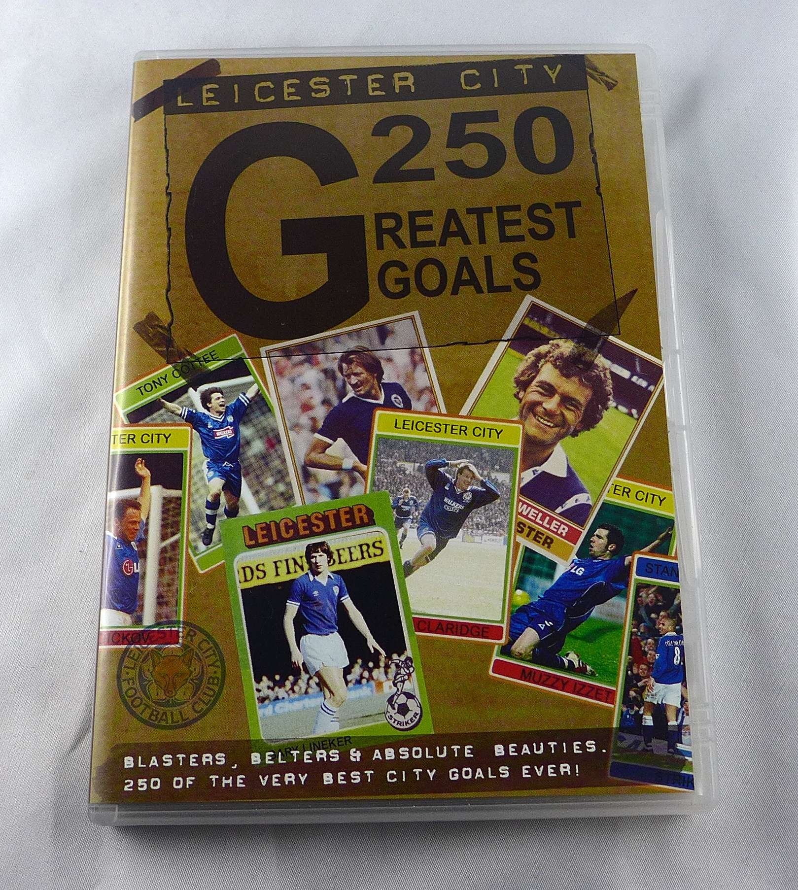 Leicester City 250 Greatest Goals DVD futbol ingles importacion britanica