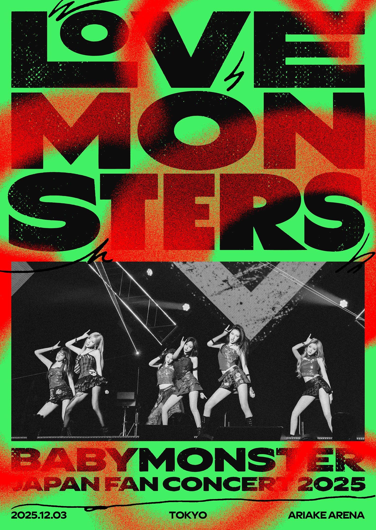【Amazon.co.jp限定】BABYMONSTER "LOVE MONSTERS" JAPAN FAN CONCERT 2025 (初回生産限定盤) (Blu-ray) - BABYMONSTER (ビジュアルシート２枚セット付)
