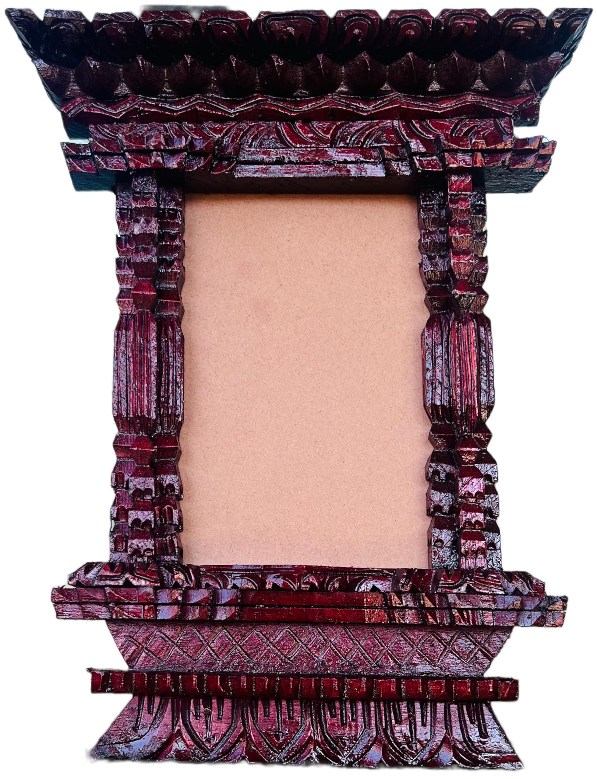 Amazon.co.jp: Himalayan Craft フォトフレーム 無垢材 10x8インチ