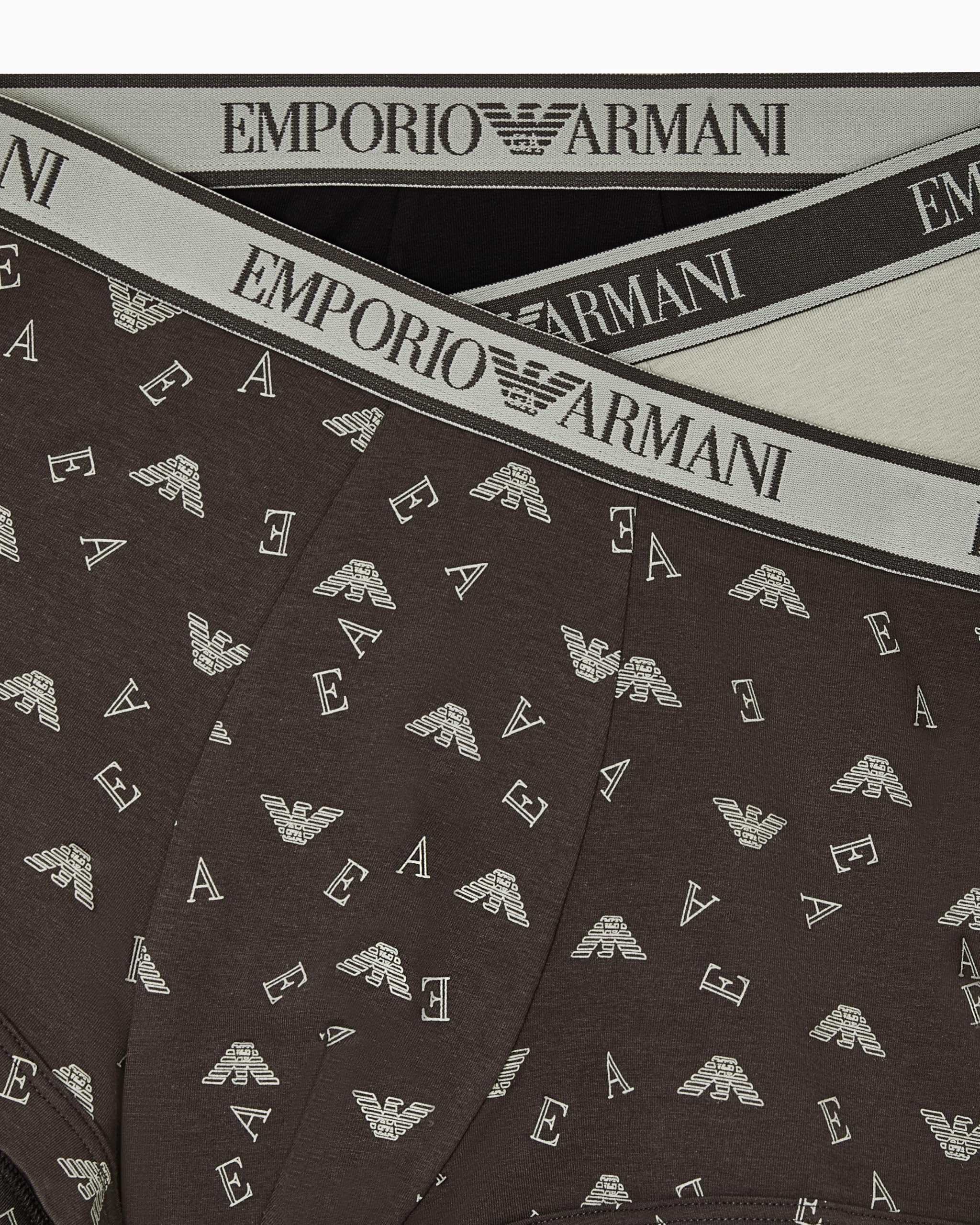 Emporio Armani 3-Pack Trunk Bermuda Uomo