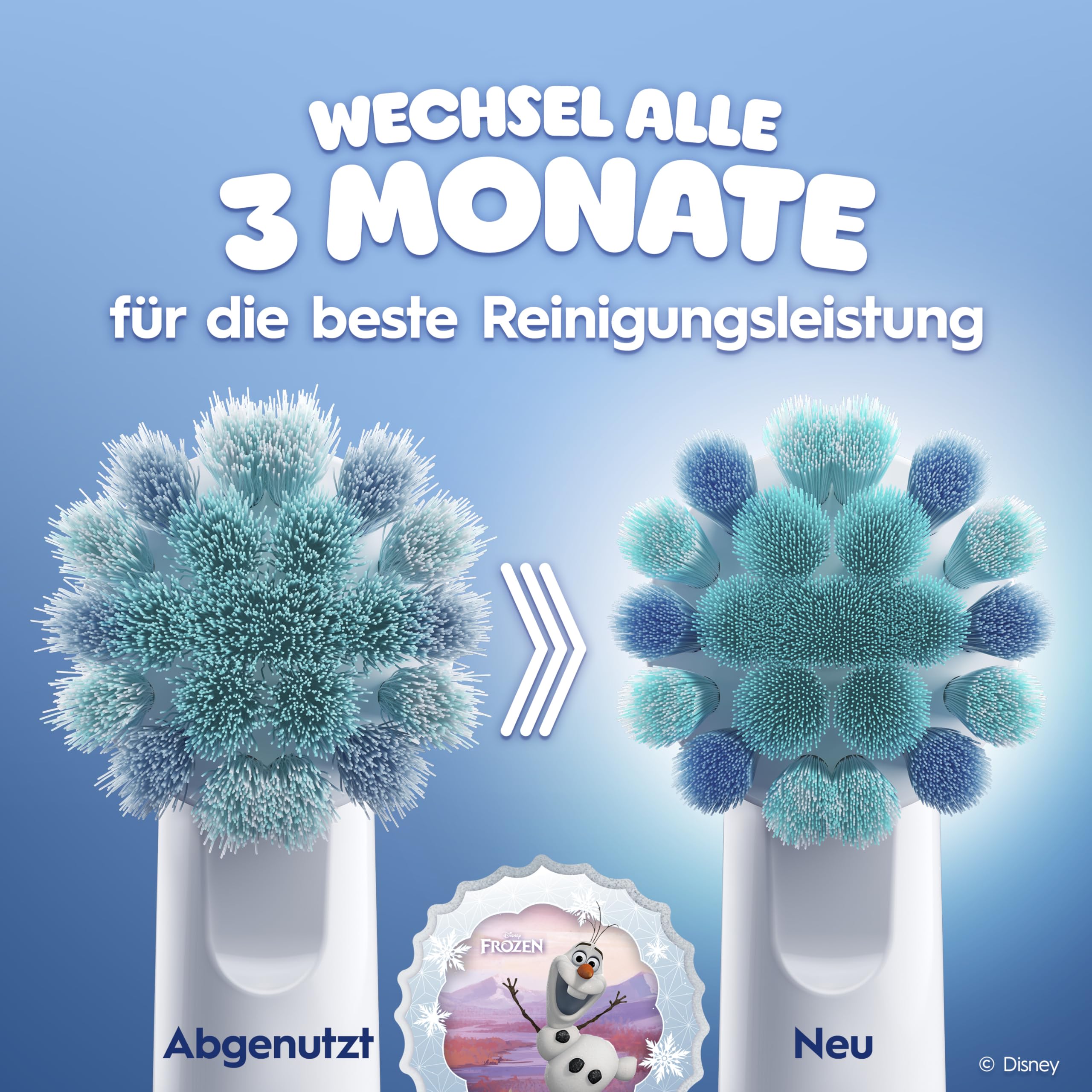 Oral-B Aufsteckbürsten Kids Frozen 10er FFU