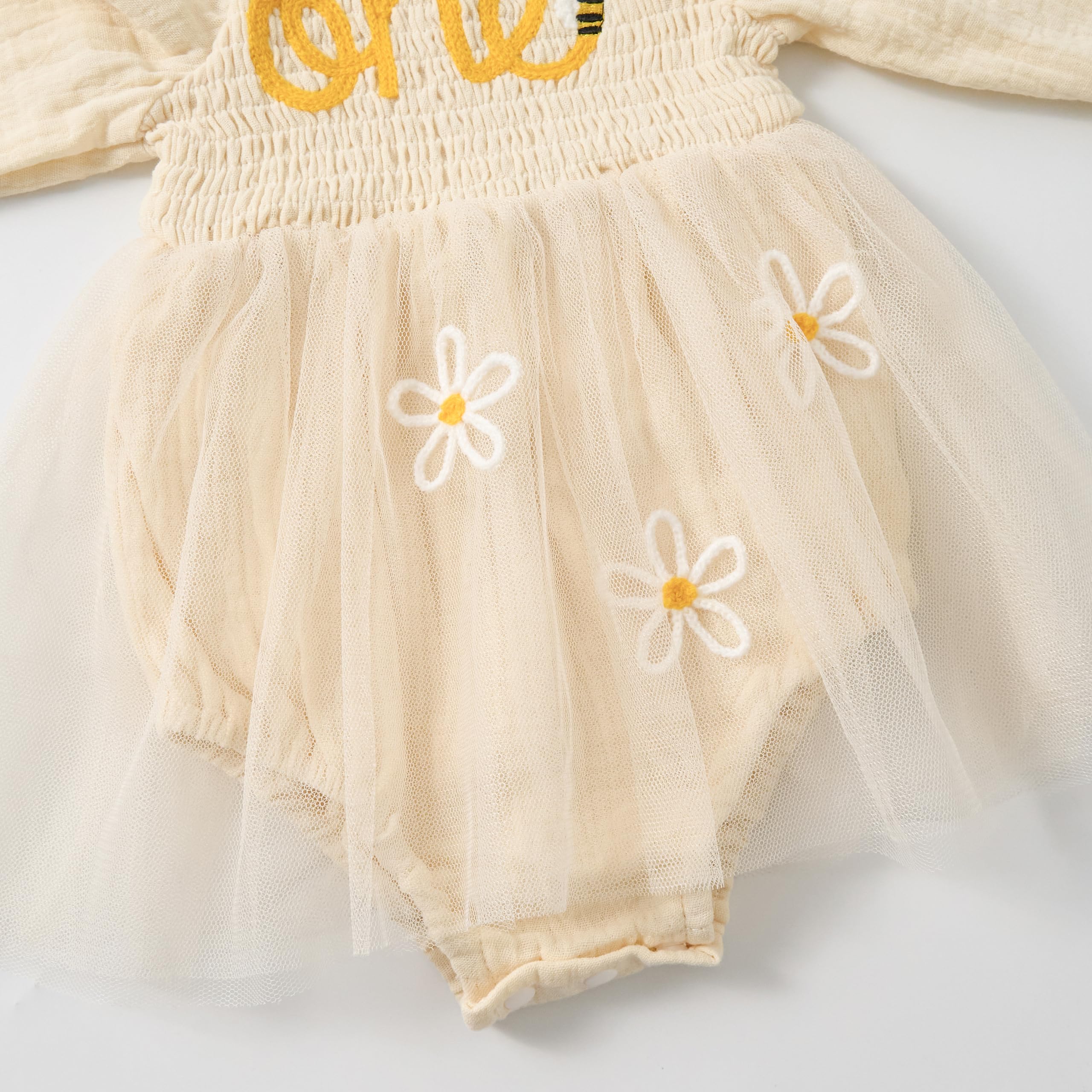 Miipat Bambina 1 ° Compleanno Abito Tulle Manica Lunga Neonata Romper Torta Smash Vestito Bimba Primo Compleanno Fotografia Vestiti Abbigliamento con Fascia Testa e Calzini