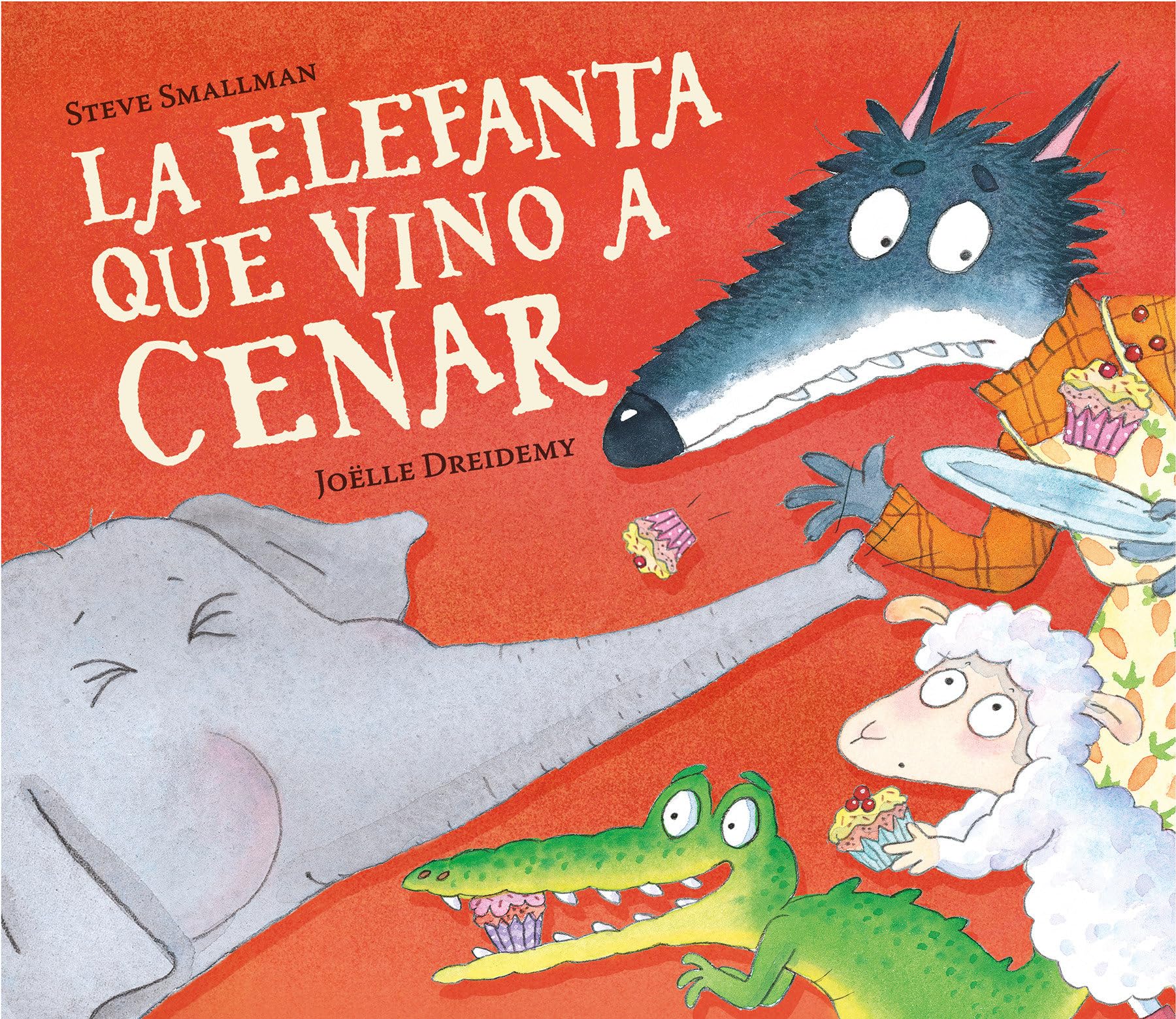 La elefanta que vino a cenar (La ovejita que vino a cenar) (Cuentos infantiles)