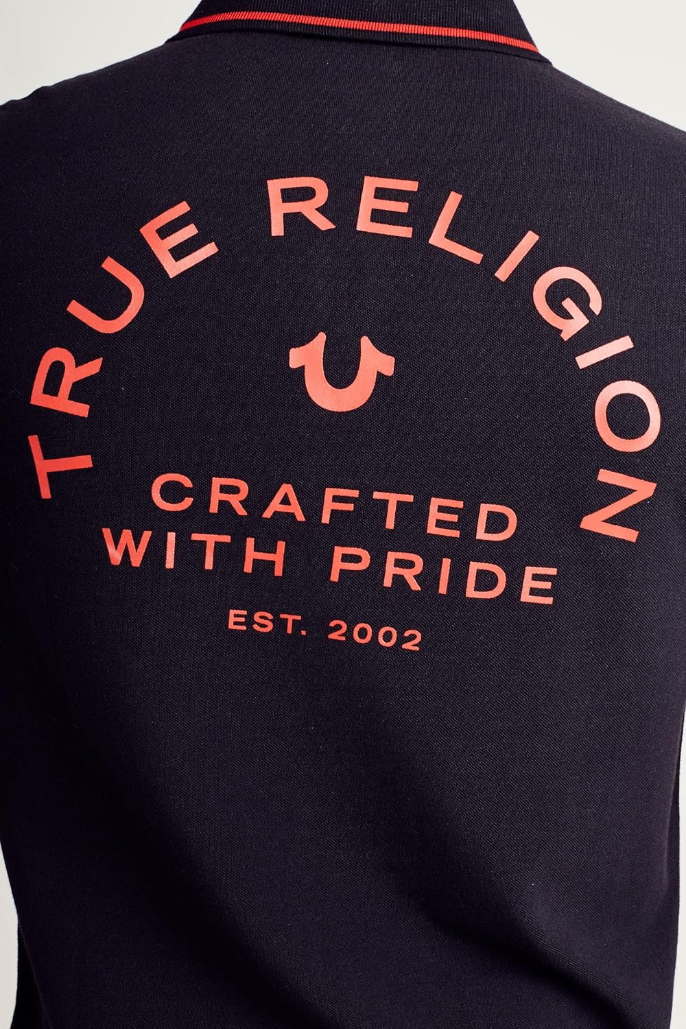 True Religion Men’s Crafted with Pride Polo Shirt – Polo Shirts for Men, Mens Polo Shirts Short Sleeve - Image 6