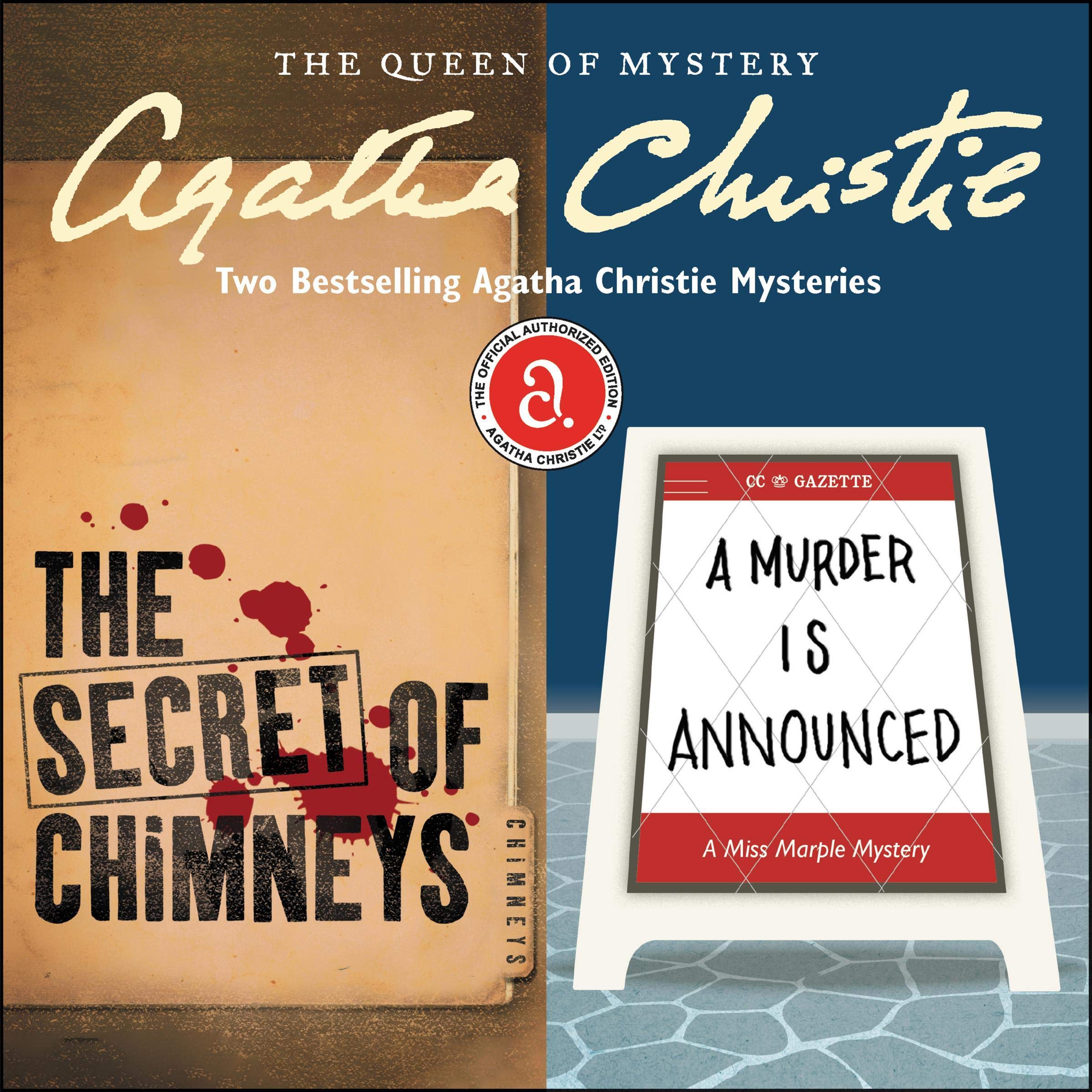 Cover art for The Secret of Chimneys & A Murder Is Announced