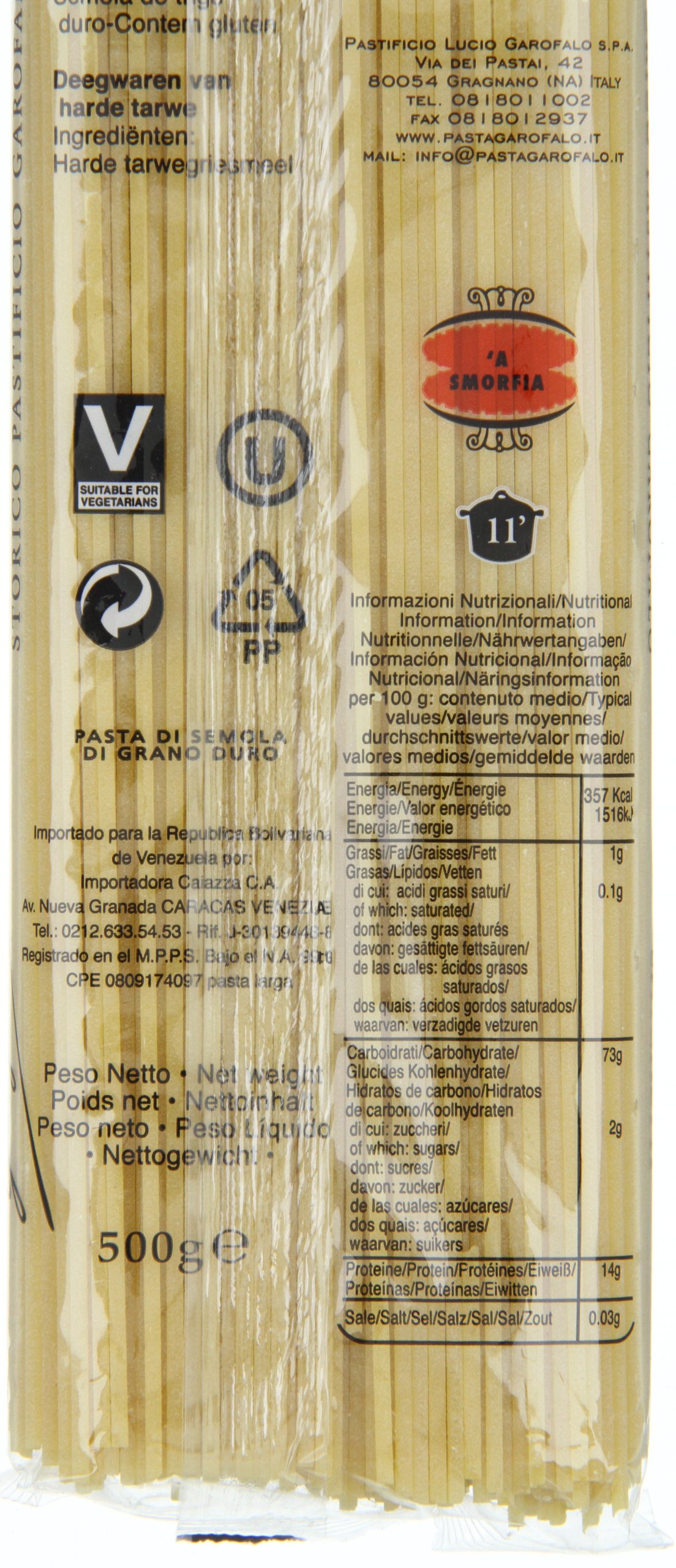 Garofalo Spaghetti, opakowanie 12 sztuk (12 x 500 g)