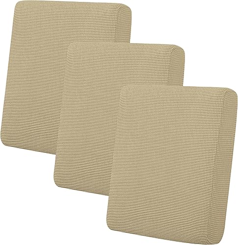 Miniatura 19 de Easy-Going - Funda de cojín elástica para sofá, funda de cojín protectora para asiento de sofá, suave, flexible con parte inferior elástica (cojín