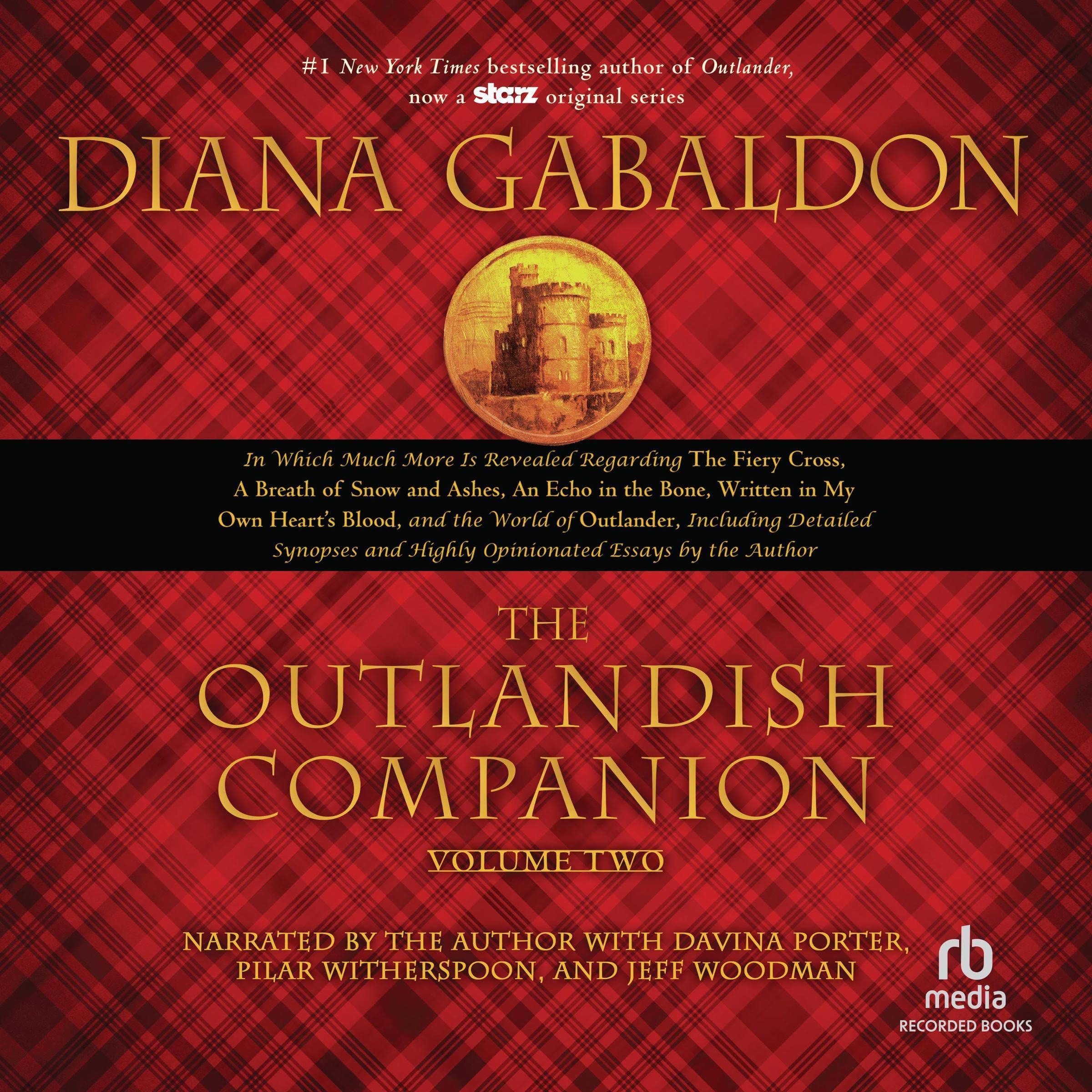 Cover of The Outlandish Companion Volume Two: The Companion to the Fiery Cross, a Breath of Snow and Ashes, an Echo in the Bone, and Written in My Own Heart's Blood