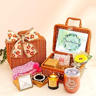 Birthday Gifts for Mom From Daughter Son,Mom Birthday Basket Box Gifts Ideas