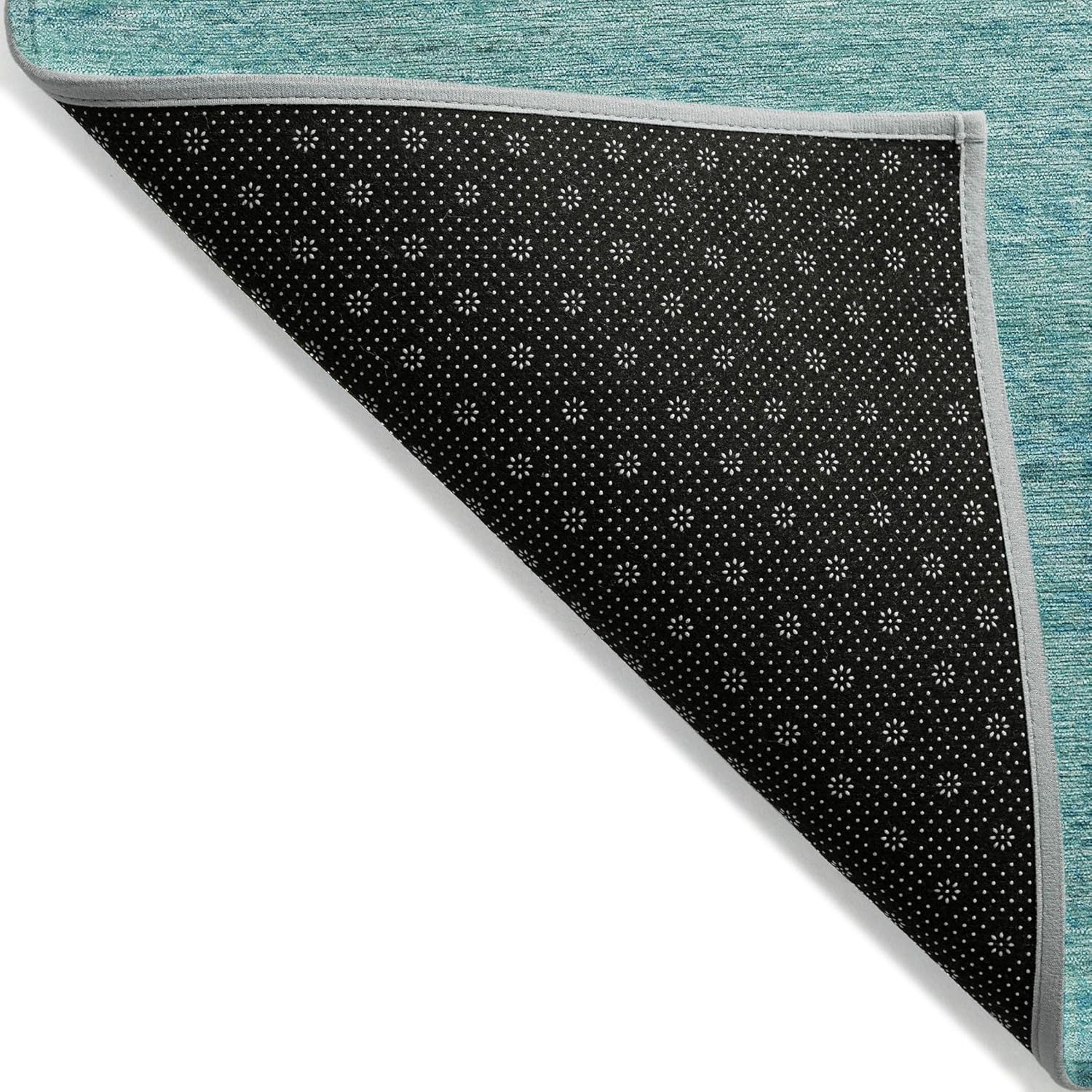 Addison Rugs Chantille ACN1634 Aqua 1'8" x 2'6" Indoor/Outdoor, Machine Washable, Easy Clean, Non Shedding, Bedroom, Living Room, Dining Room, Kitchen, Patio Rug