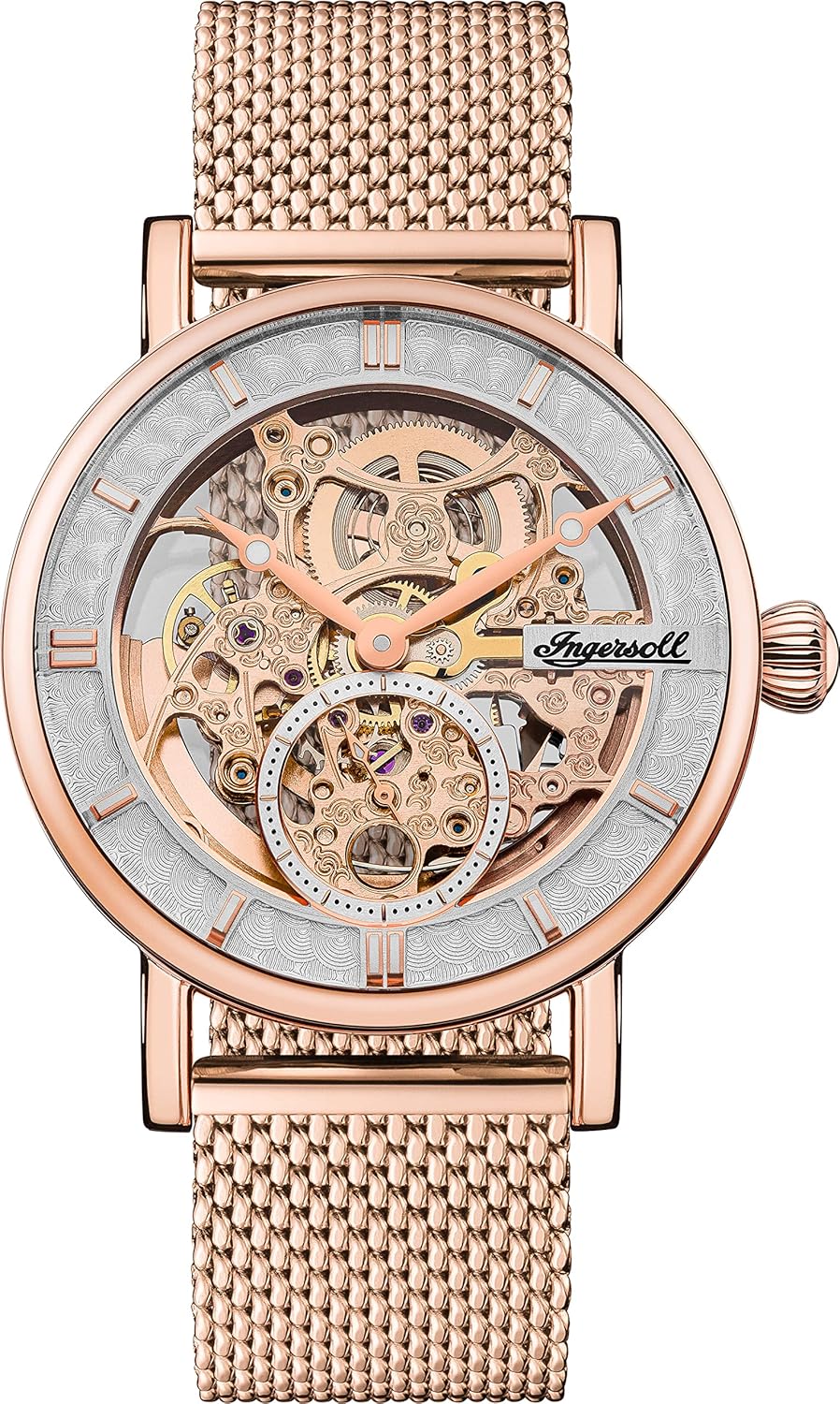 Ingersoll The Herald Men's Automatic 40mm Skeleton Bhutan Ubuy