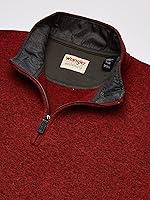Vista 2 de Wrangler Authentics - Sudadera para hombre (forro polar, cierre de cremallera)