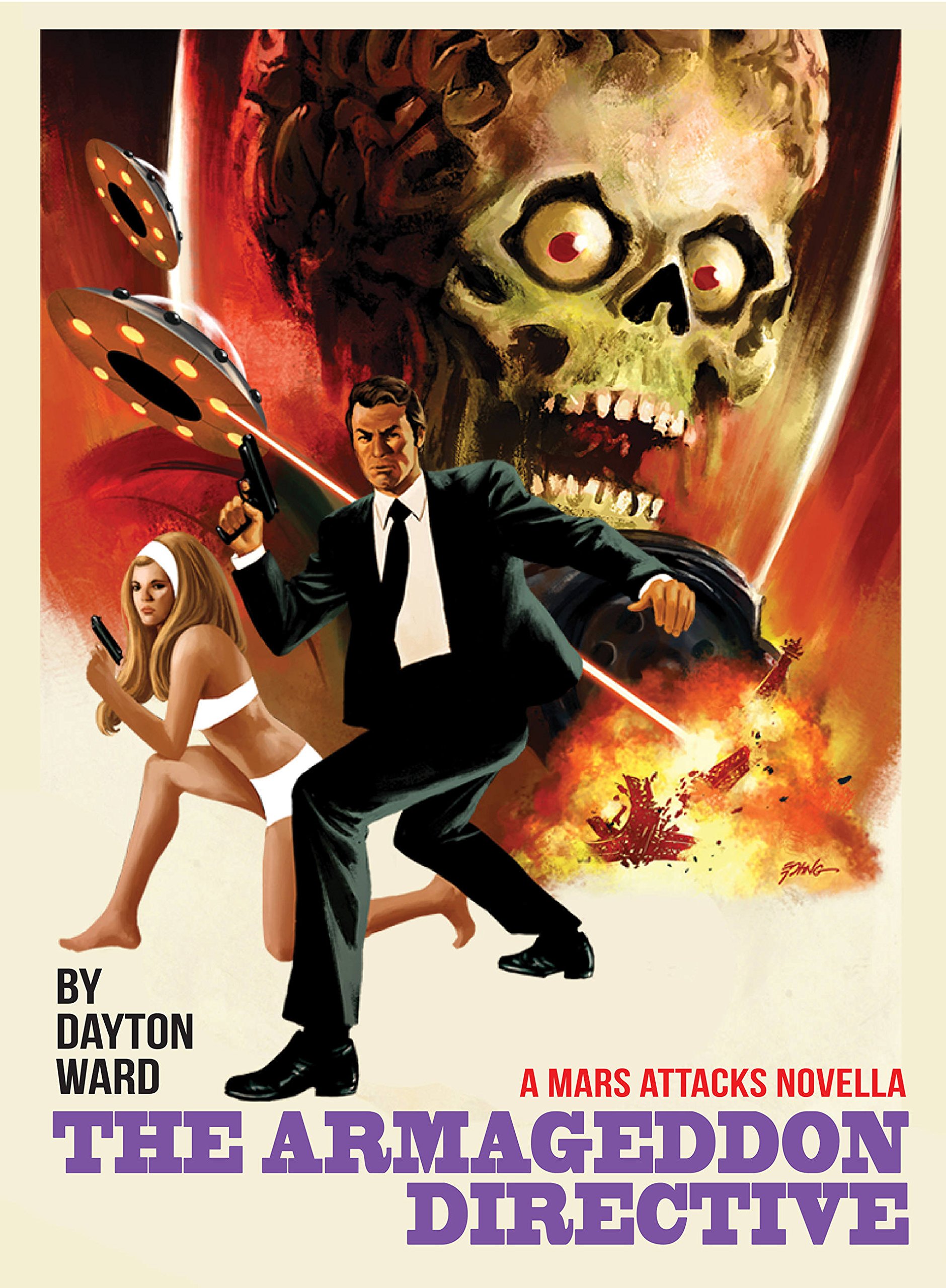 Buy Mars Attacks: The Armageddon Directive: Based on the Mars Attacks trading card series created by Topps — BookShops.in