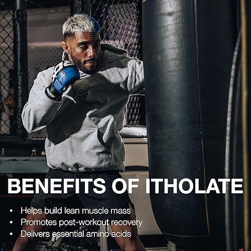 Vista 4 de Proteína aislada de suero en polvo RAW Whey Isolate, Strawberry BumCake (CBUM Itholate Protein) – Polvo de nutrición deportiva 100 % de animales