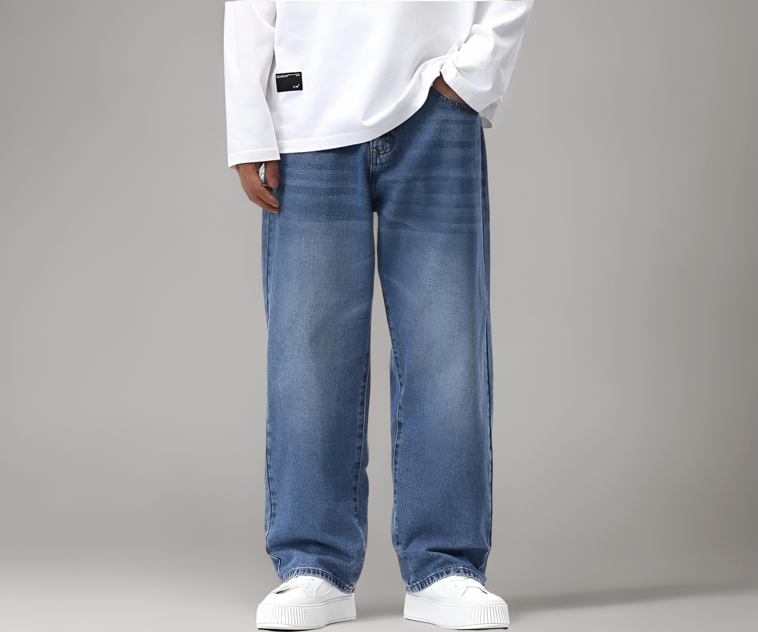 Ben Martin Men Jeans || Baggy Fit Jean's for Man || Loose Fit High Rise Denim || Stretchable Casual Wear Jean,s || Dance Rap Rapping Style Pant for Me