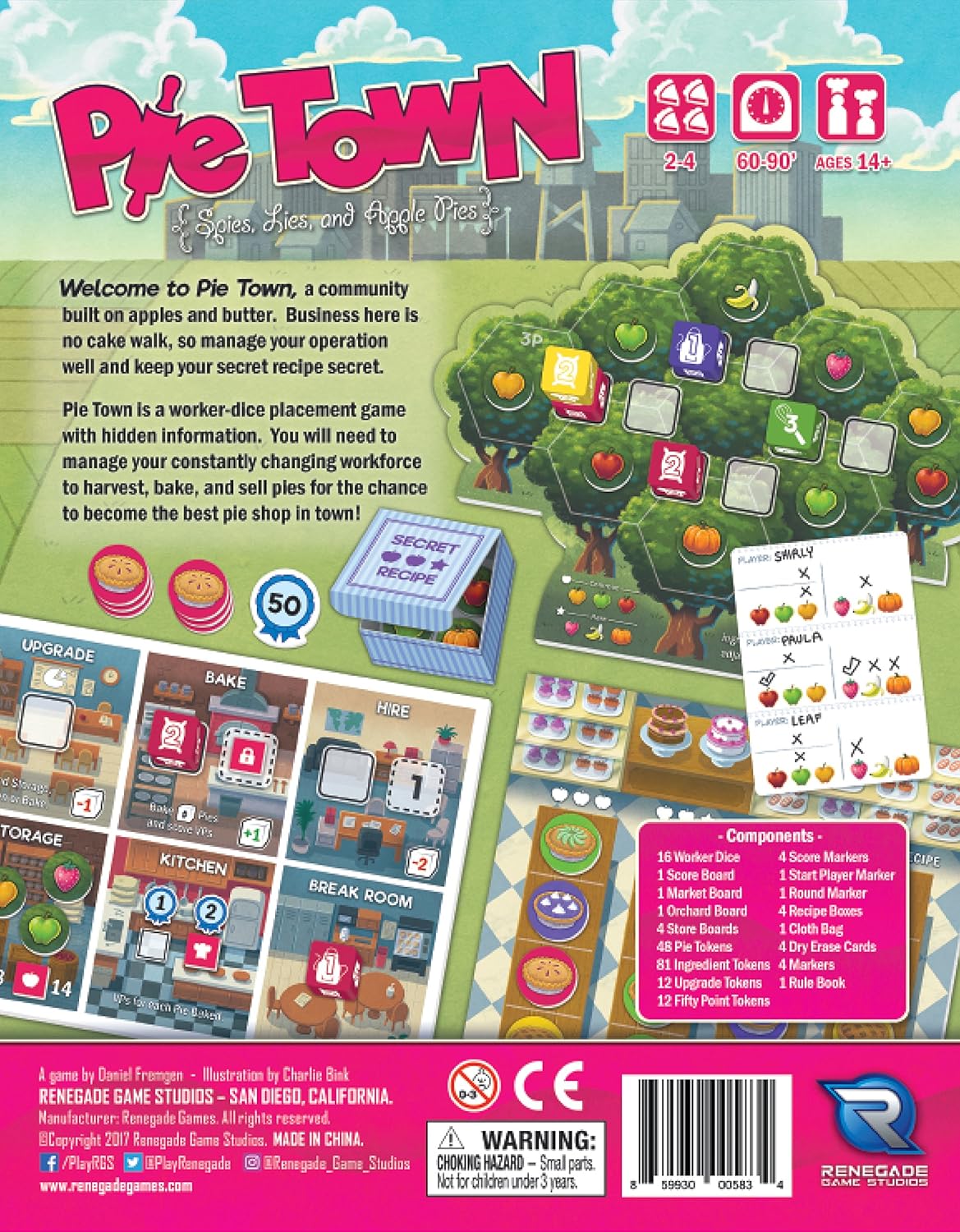 Renegade Game Studios Pie Town