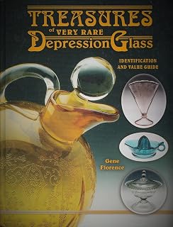 Treasures Of Very Rare Depression Glass, Identification and Value Guide