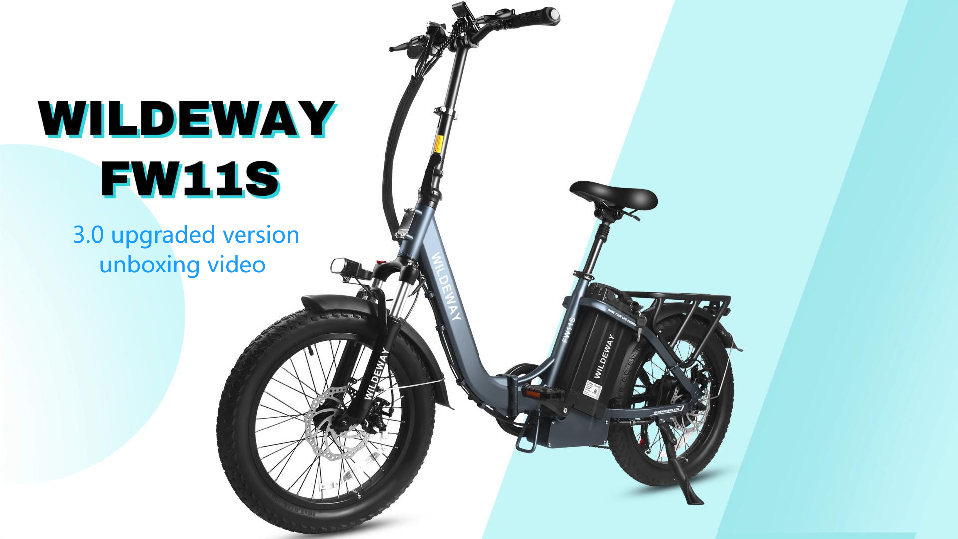 FUTUREBIKESTORE　p3 32Ah Battery Step-Thru Folding Electric Bike 750W Long Range 20x3