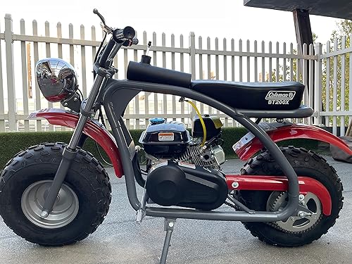 Miniatura 2 de Cilindro de aluminio negro del tanque de gas 10 "para Coleman Powersports CT200U BT200X CT200u-ex, para Predator 212cc 196cc/6.5HP Go Kart y Gas