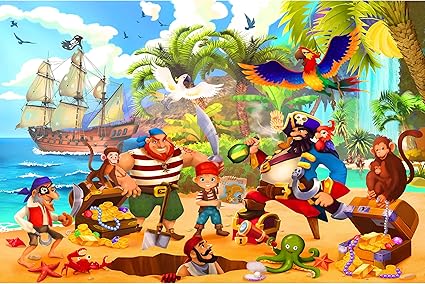 Amazon Great Art Xxl 写真壁紙 海賊 壁画装飾 子供部屋 アドベンチャー 海賊船 宝島 子供 男の子 女の子 イラスト コミック壁画 336 X 238 Cm 8パーツ インテリア オンライン通販 Amazon Great Art Xxl 写真壁紙 海賊 壁画装飾 子供部屋 アドベンチャー 海賊船 宝島 子供 男の子 女の子 イラスト コミック壁画 336 X 238 Cm 8パーツ インテリア オンライン通販