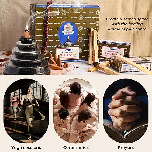 Vista 70 de Super Hit - Conos de incienso de reflujo para cascada, fuente de humo aromático, Haze Falls y esterilla, paquete de 6 Super Hit - 6