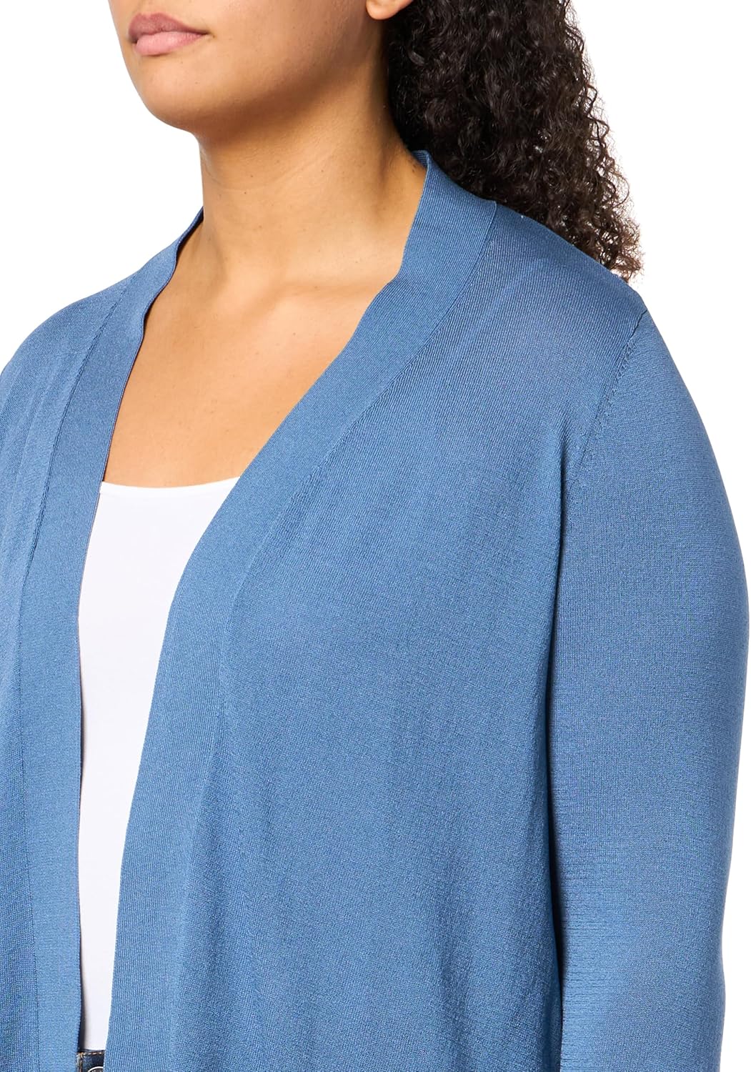 Kasper Womens Shark Bite Open Front Cardi - Image 3