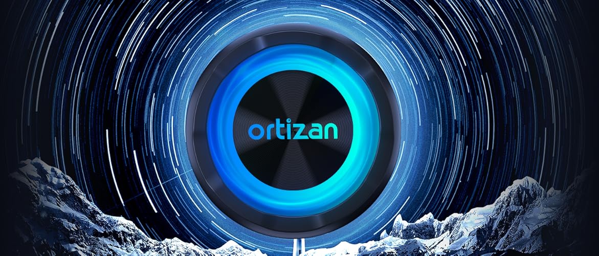 Bild 6 - Ortizan Bluetooth Lautsprecher, Musikbox Bluetooth 5.3, Lautsprecher wasserdicht IPX7, RGB Licht, 30h Akku, Bass Boost, TWS Paarung, AUX, Micro SD, 3 EQ, Eingebautes Mikrofon für Reisen Camping