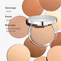 Vista 4 de Clinique Stay-Matte Sheer Pressed Powder For Oily Skin Types Sheer Coverage + Matte Finish Minimizes Shine