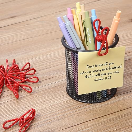 Miniatura 30 de Mr. Pen - Clips para chips, paquete de 18, 2 pulgadas, colores pastel, clips de acero con revestimiento de PVC, clips para bolsas, clip para chips