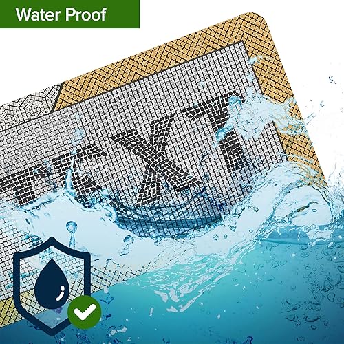 Miniatura 882 de My Sign Center - Letrero personalizado, 11 colores de fuente, 13 estilos de fuente, 4 opciones de agujero, 22 tamaños, 8 x 32 pulgadas, sin óxido,