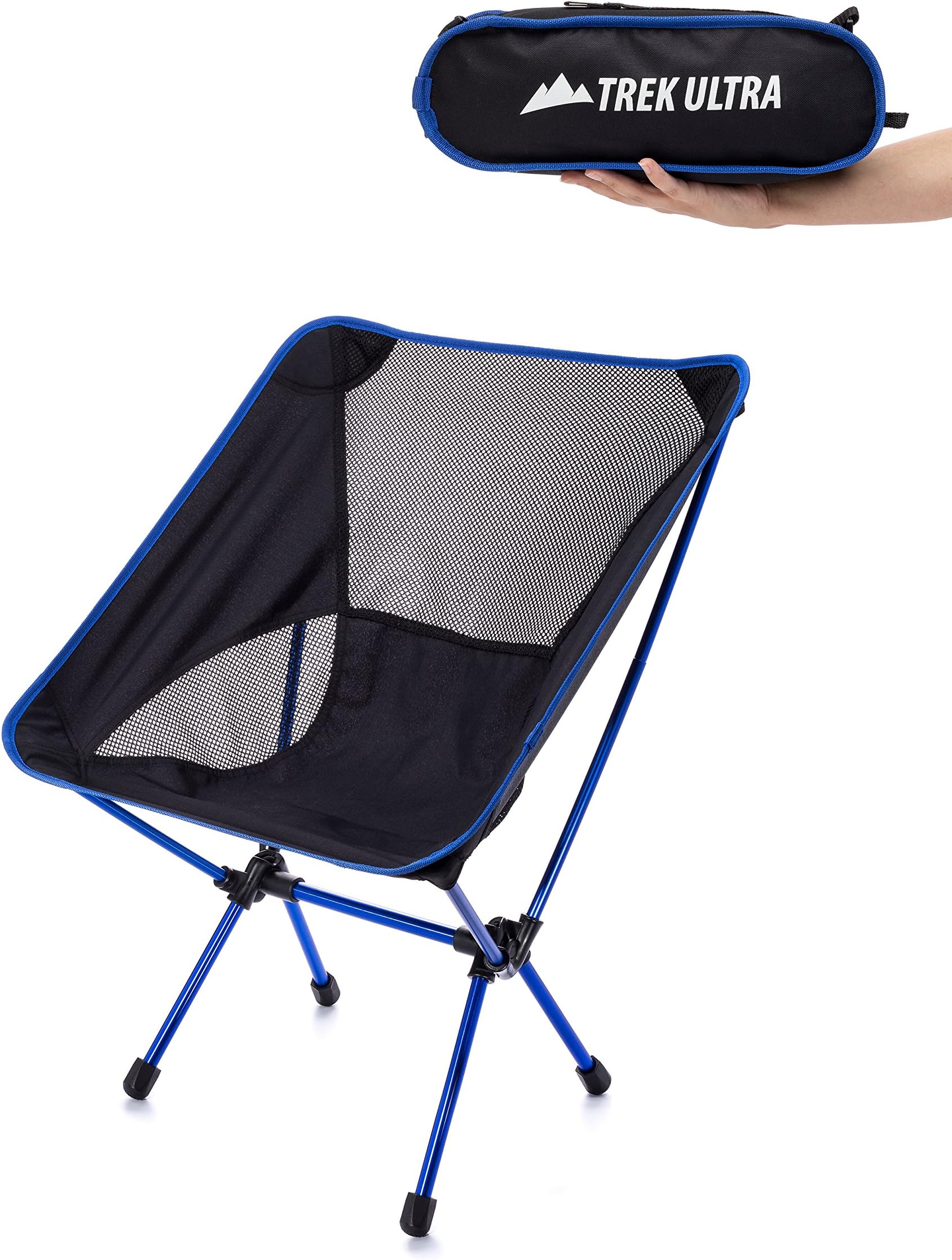 Camping Fold Up Chairs with Bag - Portable Lightweight Heavy Duty Compact - Great for Sporting Motorcycling Backpacking Kayaking Outside Chair for Concerts Beach or Park
