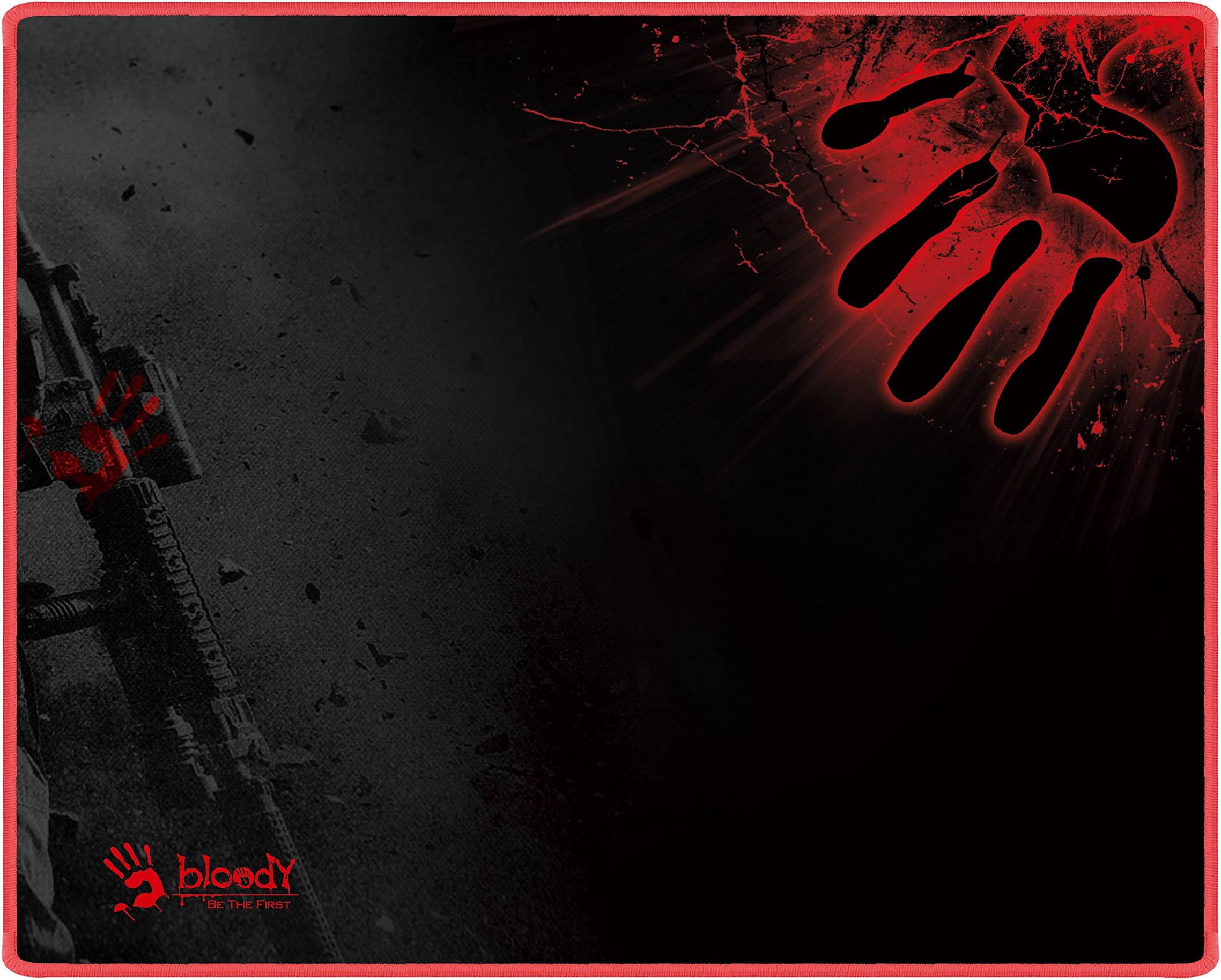 Bloody B-081 Gaming Mouse Pad (350x280x4mm) - Medium - Black (Pack of1)