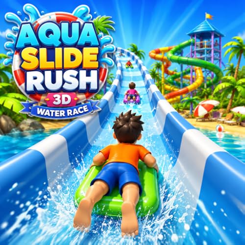 Aqua Slide Rush 3D : Course aquatique