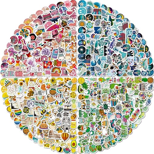 Arme Stickers Pack, 400 PCS Cute Vinyl Stickers, Valentine's Day Stickers for Water Bottles, Art Laptap Stickers for Kids Teens Girls Adults, Waterproof Sticker for Skateboard Notebooks Phone.