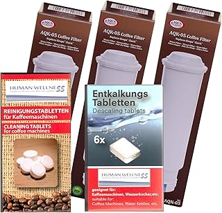 Melitta 192830 - Set per la cura di filtri dell'acqua come Pro Aqua Claris 192830, con pastiglie per la pulizia e decalcificanti 3