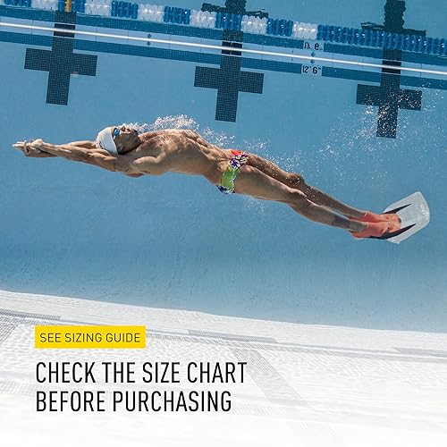 Miniatura 6 de FINIS Monaleta de fibra de vidrio para adultos  Construye fuerza central y velocidad de patada de delfines  Aleta de entrenamiento de natación